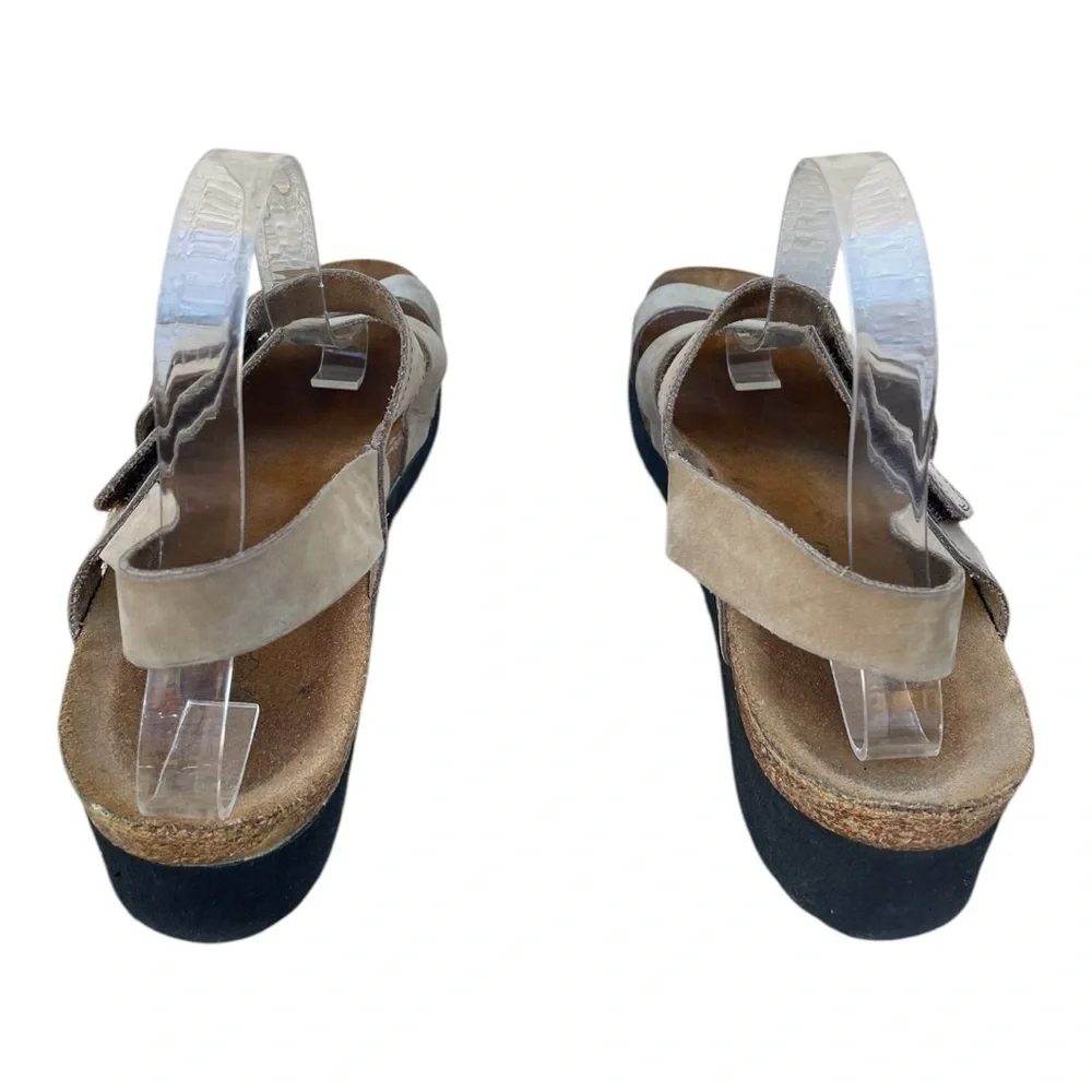 Naot Women's Stone Kayla Comfort Casual Flat Sandals 42 EU 11 US